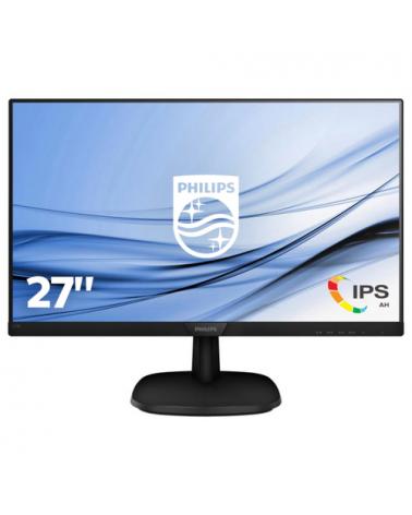 MONITOR MULTIMEDIA PHILIPS 273V7QDAB - 27'/68.5CM IPS - 1920*1080 FULL HD - 16:9 - 4MS - 250CD/M2 - ALTAVOCES 2*2W - VGA - DVI-D