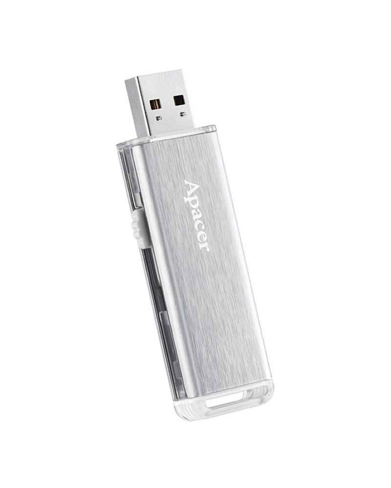 PENDRIVE APACER AH33AS 64GB SILVER - USB 2.0 - COMPATIBLE WINDOWS/MAC/LINUX - Imagen 1