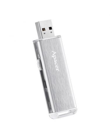 PENDRIVE APACER AH33AS 64GB SILVER - USB 2.0 - COMPATIBLE WINDOWS/MAC/LINUX - Imagen 1