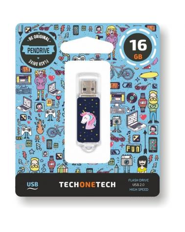 PENDRIVE TECH ONE TECH UNICORNIO DREAM 16GB - USB 2.0 - Imagen 1