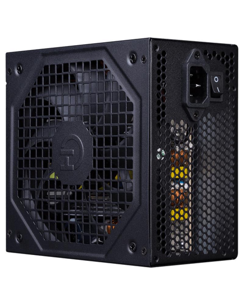 FUENTE DE ALIMENTACIÓN GAMING HIDITEC BZ550 - 550W - VENTILADOR 140MM - PFC ACTIVO - CABLE MALLADO SEGURIDAD - EFICIENCIA 80PLUS