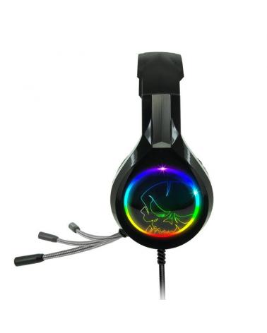 AURICULARES CON MICRÓFONO SPIRIT OF GAMER PRO-H8 RGB - DRIVERS 50MM - RETROILUMINACIÓN RGB  - CONECTOR USB/JACK 3.5 - CABLE 2M -