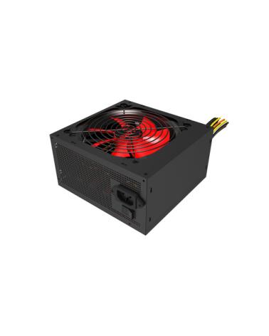 FUENTE DE ALIMENTACIÓN ATX MARS GAMING 550W - VENTILADOR 12CM - 14DB - ROJO/NEGRO - Imagen 1