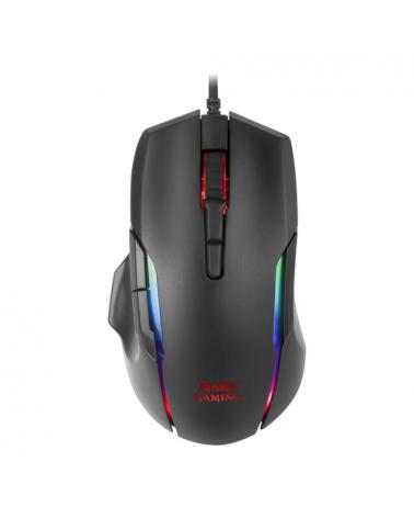RATÓN MARS GAMING MMX - ÓPTICO - 12400DPI - ILUMINACIÓN RGB - ROLLER + 9 BOTONES - CABLE 1.8 METROS - CONECTOR USB - Imagen 1
