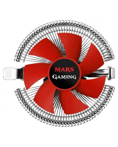 DISIPADOR MARS GAMING MCPU1V2 - ALUMINIO - COMPATIBLE LGA775-LGA1150-LGA1151-LGA1155-LGA1156-FM1-AM2-AM2+- AM3-AM3+-FM2-AM4 - Im