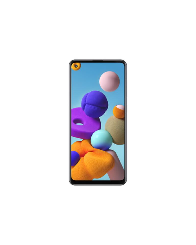 SMARTPHONE MÓVIL SAMSUNG GALAXY A21S BLACK - 6.5'/16.5CM - CAM (48+8+2+2)/13MP - OC - 32GB - 3GB RAM - ANDROID - 4G - DUAL SIM -
