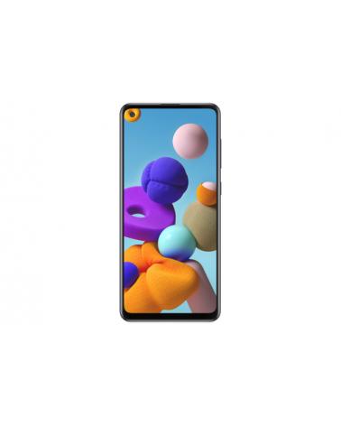 SMARTPHONE MÓVIL SAMSUNG GALAXY A21S BLACK - 6.5'/16.5CM - CAM (48+8+2+2)/13MP - OC - 32GB - 3GB RAM - ANDROID - 4G - DUAL SIM -