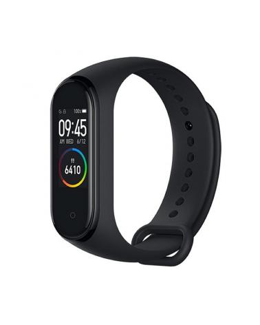 PULSERA CUANTIFICADORA XIAOMI MI SMART BAND 4 NEGRA - PANTALLA COLOR 2.4CM - BAT 135MAH - BT 5.0 - FRECUENCIA CARDIACA - NOTIFIC