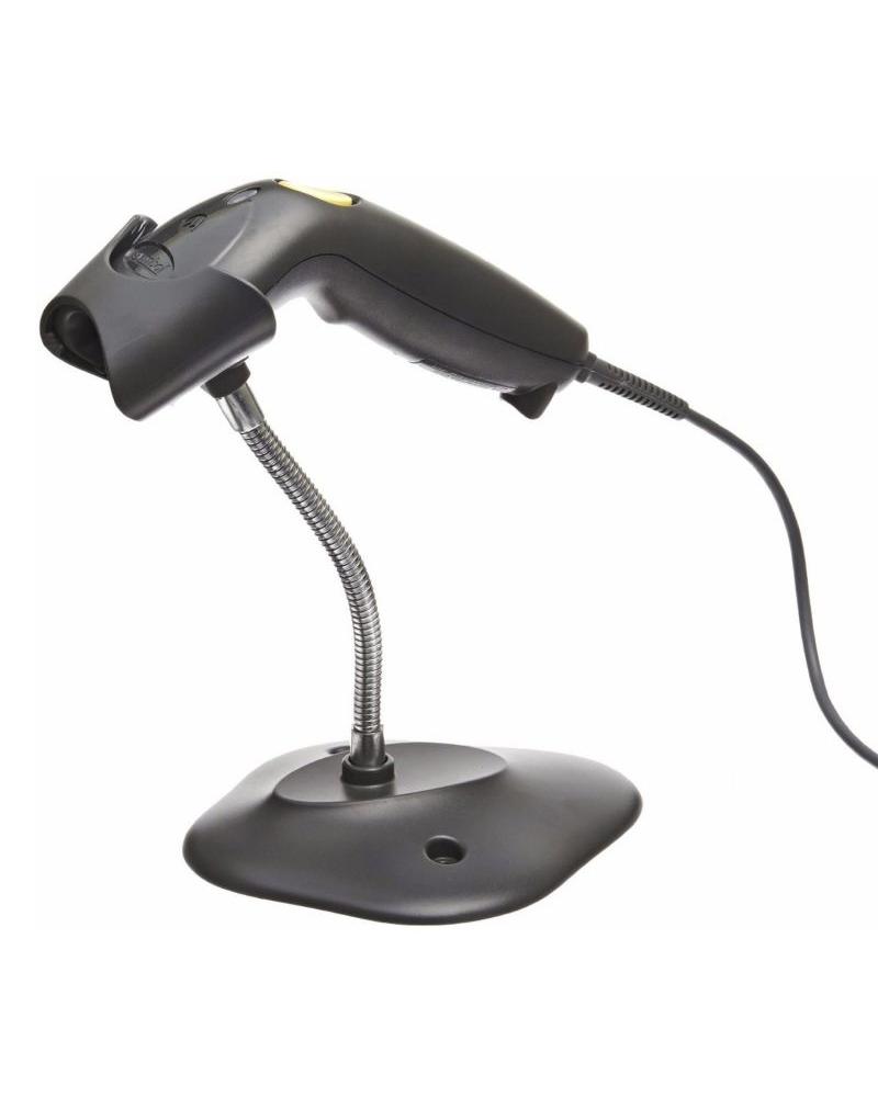 LECTOR DE CÓDIGOS DE BARRAS MOTOROLA SYMBOL NEGRO - LS1203 - USB - DIODO LÁSER 650NM - LECTURA CON GATILLO O AUTOSCAN - PLUG AND