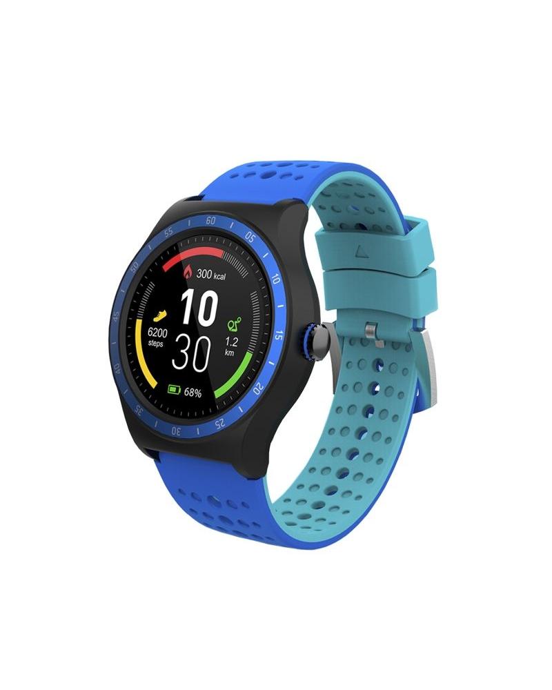 RELOJ INTELIGENTE SMARTEE POP SPC 9625A AZUL - PANTALLA 1.3'/3.3CM IPS - BT - MULTIDEPORTE - PODÓMETRO - MONITOR DE SUEÑO - PULS