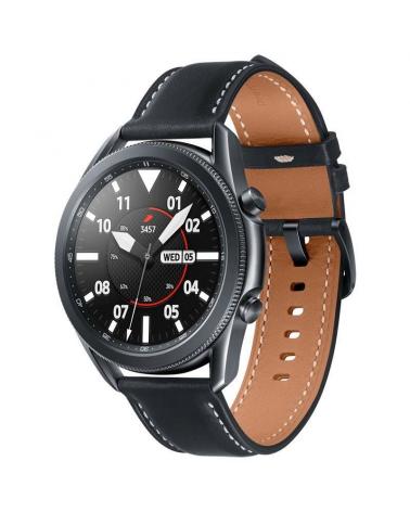 RELOJ INTELIGENTE SAMSUNG GALAXY WATCH3 MYSTIC BLACK 45MM - PANTALLA SÚPER AMOLED 3.49CM - BT5 - SENSOR HRM - SENSOR ECG - 5ATM+