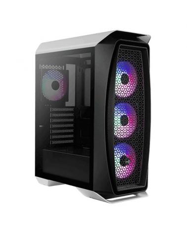 CAJA SEMITORRE AEROCOOL AERO ONE FROST WHITE - 2*USB 3.0 - HD AUDIO+MIC  - SOPORTA REFRIGERACIÓN LÍQUIDA - ATX/MICRO ATX/ MINI I