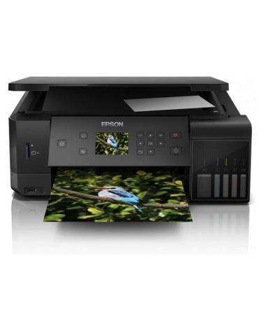 MULTIFUNCION EPSON WIFI ECOTANK ET-7700 - 32/32PPM - SCAN 1200*2400PPP - IMPR. DE DISCOS - ETHERNET - 2 BANDEJAS PAPEL - DEPÓSIT