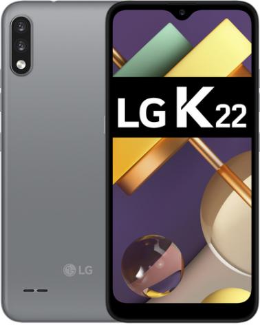 Smartphone LG K22 2GB/ 32GB/ 6.2'/ Titan - Imagen 1