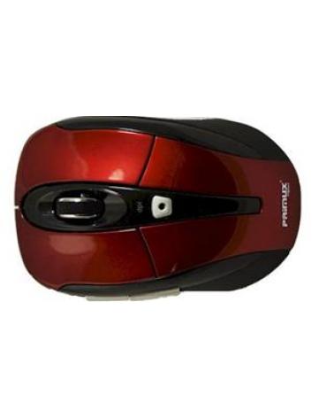 RATON WIRELESS 2.4G PRIMUX M404 ROJO - Imagen 1