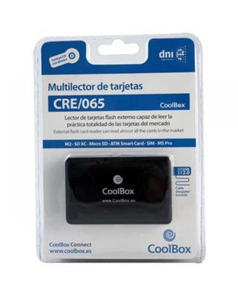 LECTOR TARJETAS EXTERNO + DNIe + SIM NEGRO - Imagen 1