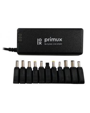CARGADOR DE PORTATIL PRIMUX  90W UNIVERSAL AUTOMATICO - Imagen 1