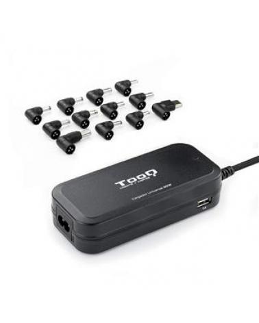 CARGADOR AUTOMATICO UNIVERSAL TOOQ TQLC-90BS02AT 90W 2XUSB 12 CONECTORES - Imagen 1