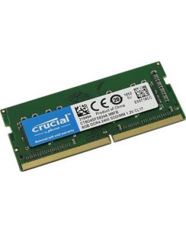 MODULO SODIMM DDR4 8GB 2400MHZ CRUCIAL SINGLE - Imagen 1