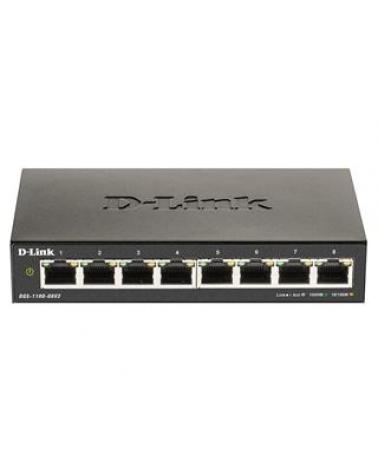 SWITCH GIGABIT 8 PUERTOS SMART MANAGED D-LINK - Imagen 1