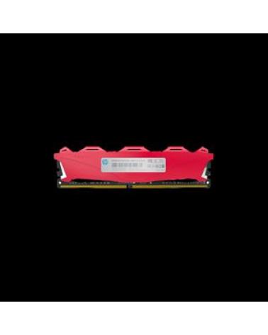 MODULO DDR4 8GB 2400MHZ HP U-DIMM V6 SERIES ROJO - Imagen 1