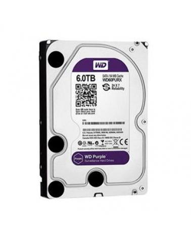 HD 3.5' WESTERN DIGITAL 3TB SATA3 64MB PURPLE - Imagen 1