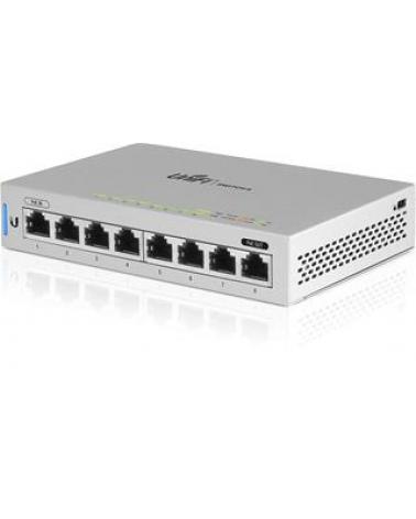 SWITCH UBIQUITI  8 PUERTOS US-8 UNIFISWITCH GIGABIT GESTIONABLE - Imagen 1