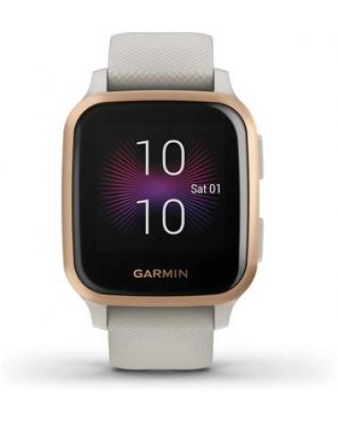 SMARTWATCH GARMIN VENU SQ MUSIC LIGHT SAND/ROSE GOLD - Imagen 1