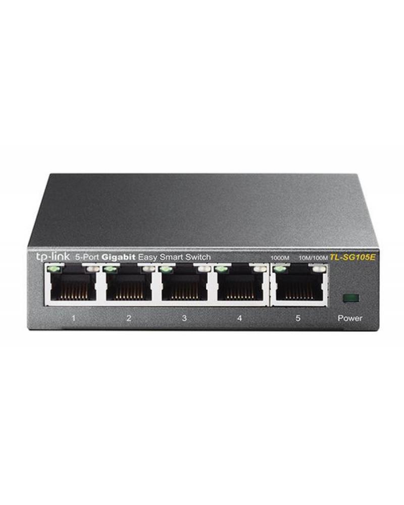 Switch TP-Link Easy Smart TL-SG105E 5 Puertos/ RJ-45 10/100/1000 - Imagen 1