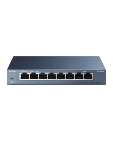 Switch TP-Link TL-SG108 V3.0 8 Puertos/ RJ-45 10/100/1000 - Imagen 1