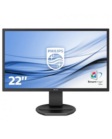 Monitor Philips 221B8LJEB 21.5'/ Full HD/ Multimedia/ Negro - Imagen 1