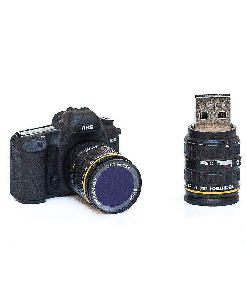 Pendrive 32GB Tech One Tech Cámara Fotográfica The Perfect One USB 2.0 - Imagen 1