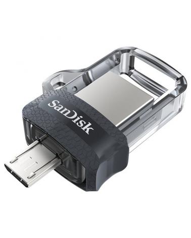 Pendrive 16GB SanDisk Dual m3.0 Ultra USB 3.0/ MicroUSB - Imagen 1