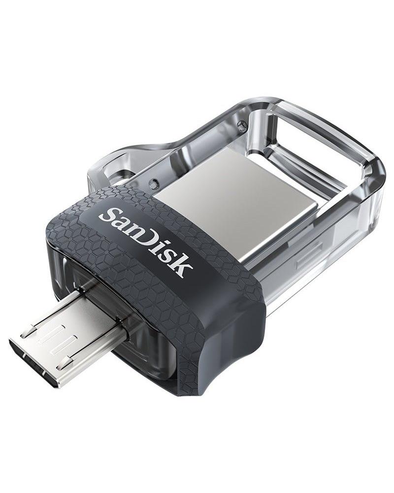 Pendrive 16GB SanDisk Dual m3.0 Ultra USB 3.0/ MicroUSB - Imagen 1