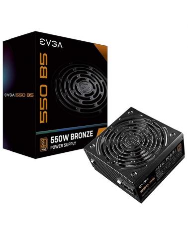 Fuente de Alimentación Gaming EVGA 550 B5/ 550W/ Ventilador 13.5 cm/ 80 Plus Bronze - Imagen 1