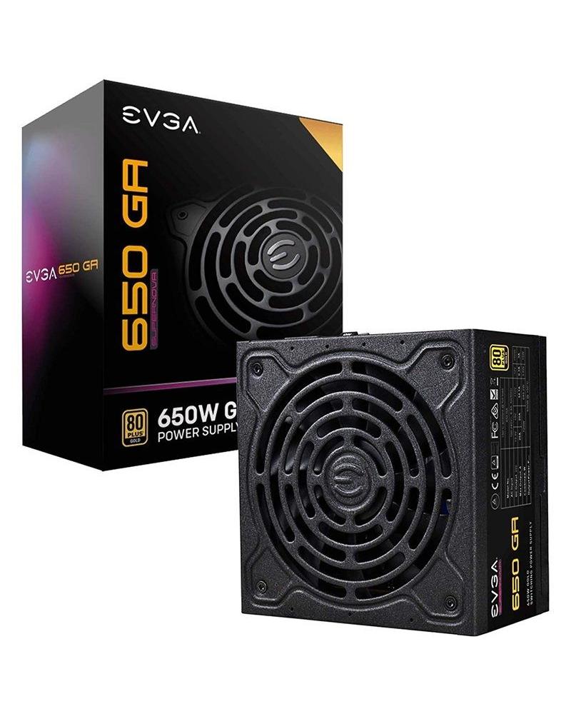 Fuente de Alimentación Gaming EVGA 650 GA Supernova/ 650W/ Ventilador 13.5 cm/ 80 Plus Gold - Imagen 1