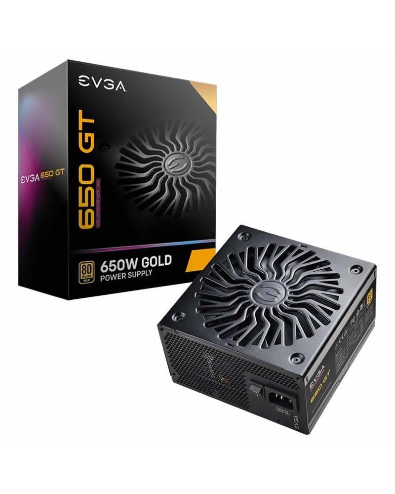 Fuente de Alimentación Gaming EVGA 650 GT Supernova/ 650W/ Ventilador 13.5 cm/ 80 Plus Gold - Imagen 1