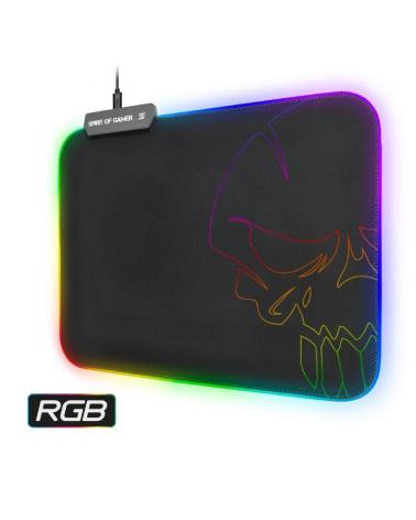 Alfombrilla Spirit of Gamer Skull RGB M con Iluminación LED/ 300 x 230 x 3 mm - Imagen 1