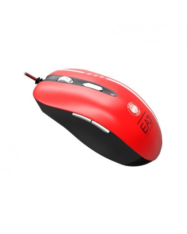 Ratón Gaming Mars Gaming MMEA7/ Hasta 3200DPI/ Rojo - Imagen 1