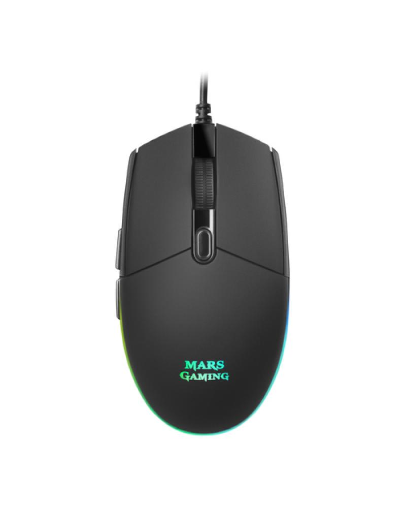 Ratón Gaming Mars Gaming MMG/ Hasta 3200DPI - Imagen 1