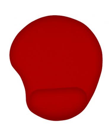 Alfombrilla Ergonómica Trust Bigfoot Gel/ 16 x 205 x 236 mm/ Roja - Imagen 1