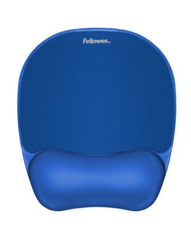 Alfombrilla Ergonómica Fellowes Gel Crystal/ 15 x 20 x 230 mm/ Azul - Imagen 1