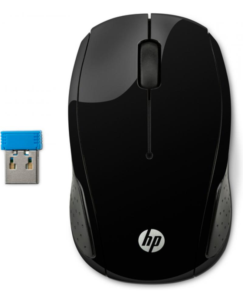 Ratón Inalámbrico HP 200 X6W31AA/ Hasta 1000 DPI - Imagen 1