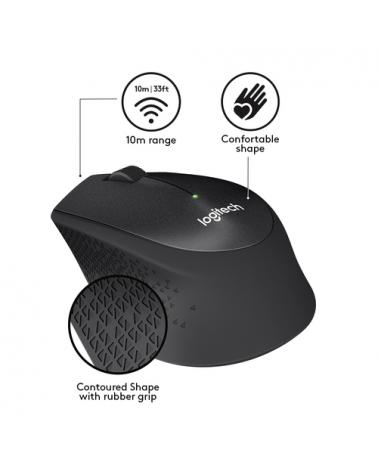 Ratón Inalámbrico Logitech Silent Plus M330/ Hasta 1000 DPI - Imagen 4