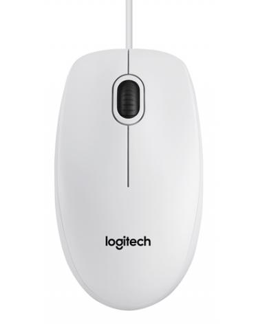 Ratón Logitech B100/ Hasta 800 DPI/ Blanco - Imagen 1