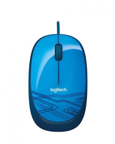 Ratón Logitech M105/ Hasta 1000 DPI/ Azul - Imagen 3