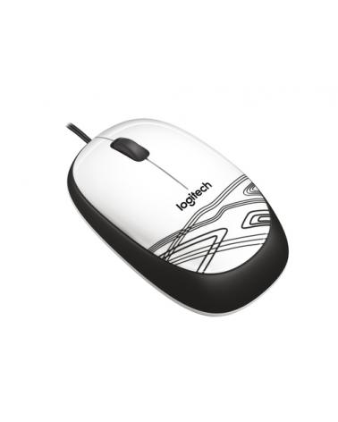 Ratón Logitech M105/ Hasta 1000 DPI/ Blanco - Imagen 4