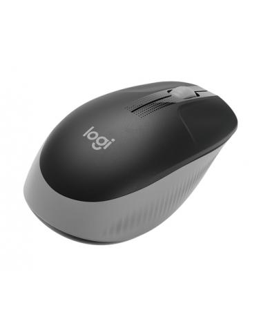 Ratón Inalámbrico Logitech M190/ Hasta 1000 DPI/ Gris Medio - Imagen 4
