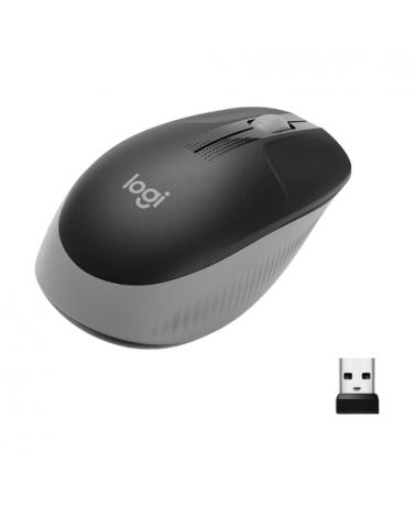 Ratón Inalámbrico Logitech M190/ Hasta 1000 DPI/ Gris Medio - Imagen 5