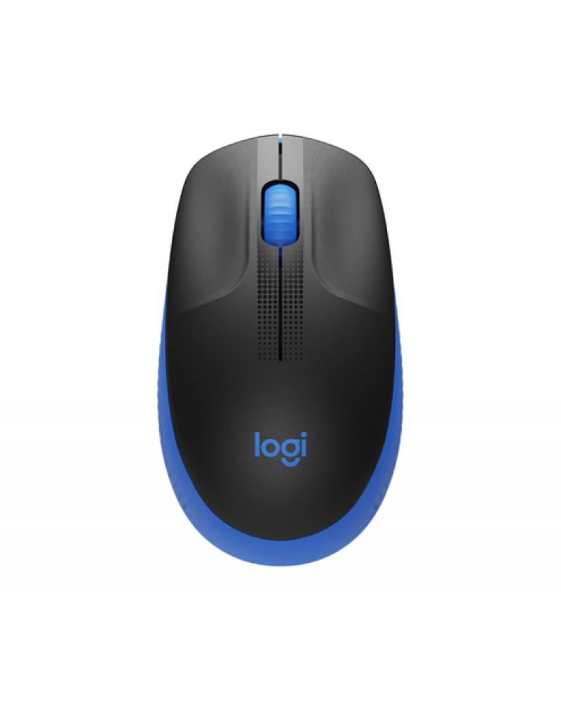 Ratón Inalámbrico Logitech M190/ Hasta 1000 DPI/ Azul - Imagen 1